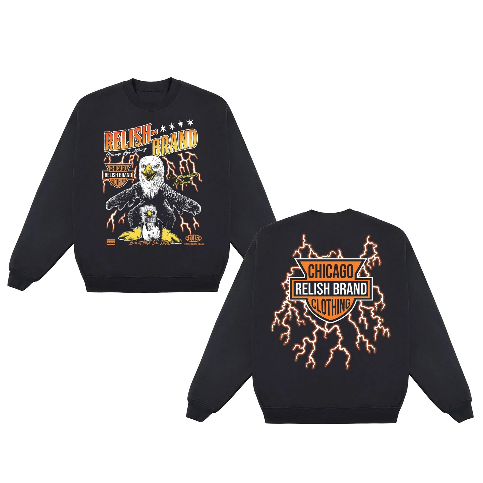 i've got something for yoou! eagle heavyweight crewneck i've got something for yoou! eagle heavyweight crewneck