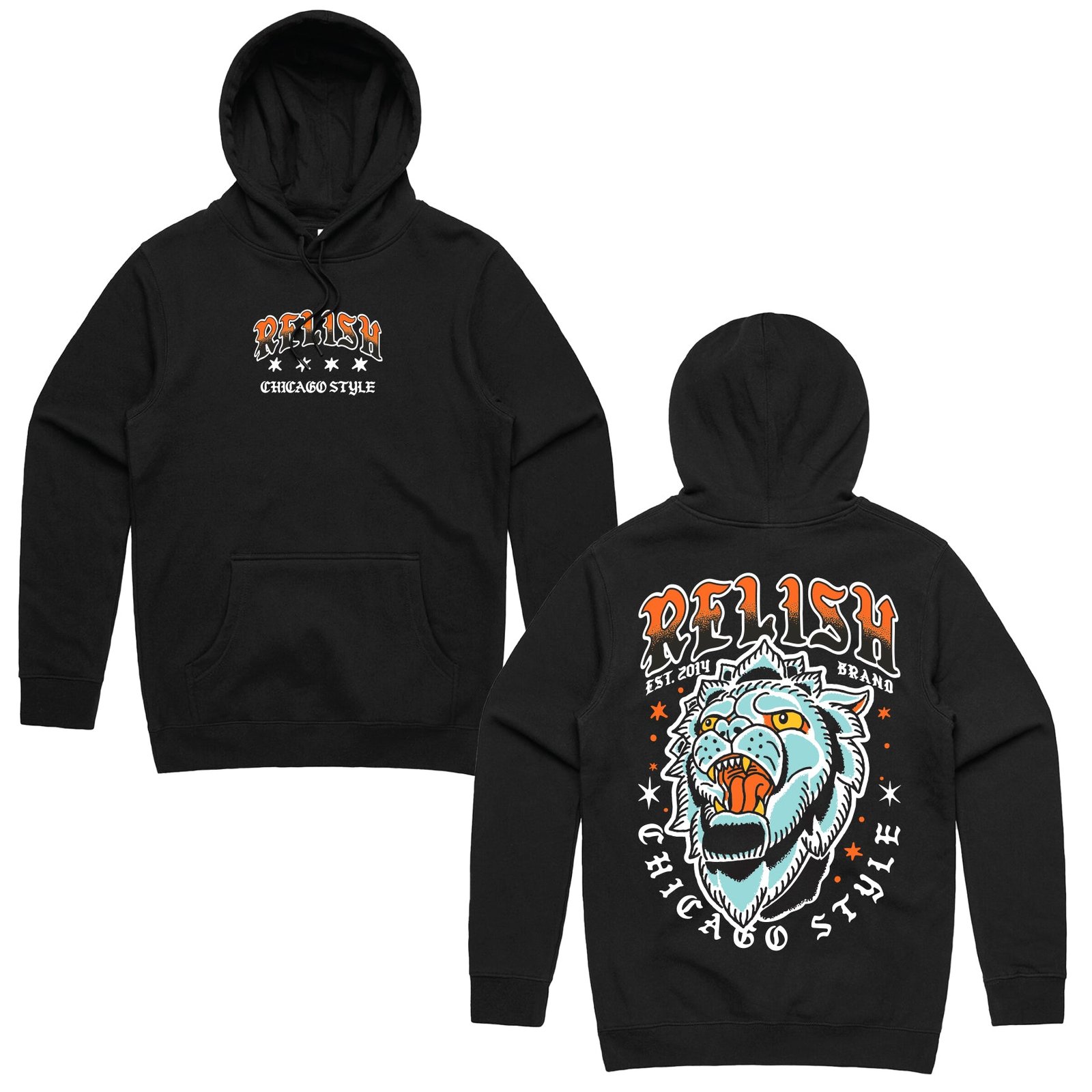 da art lion 2025 pullover hoodie black