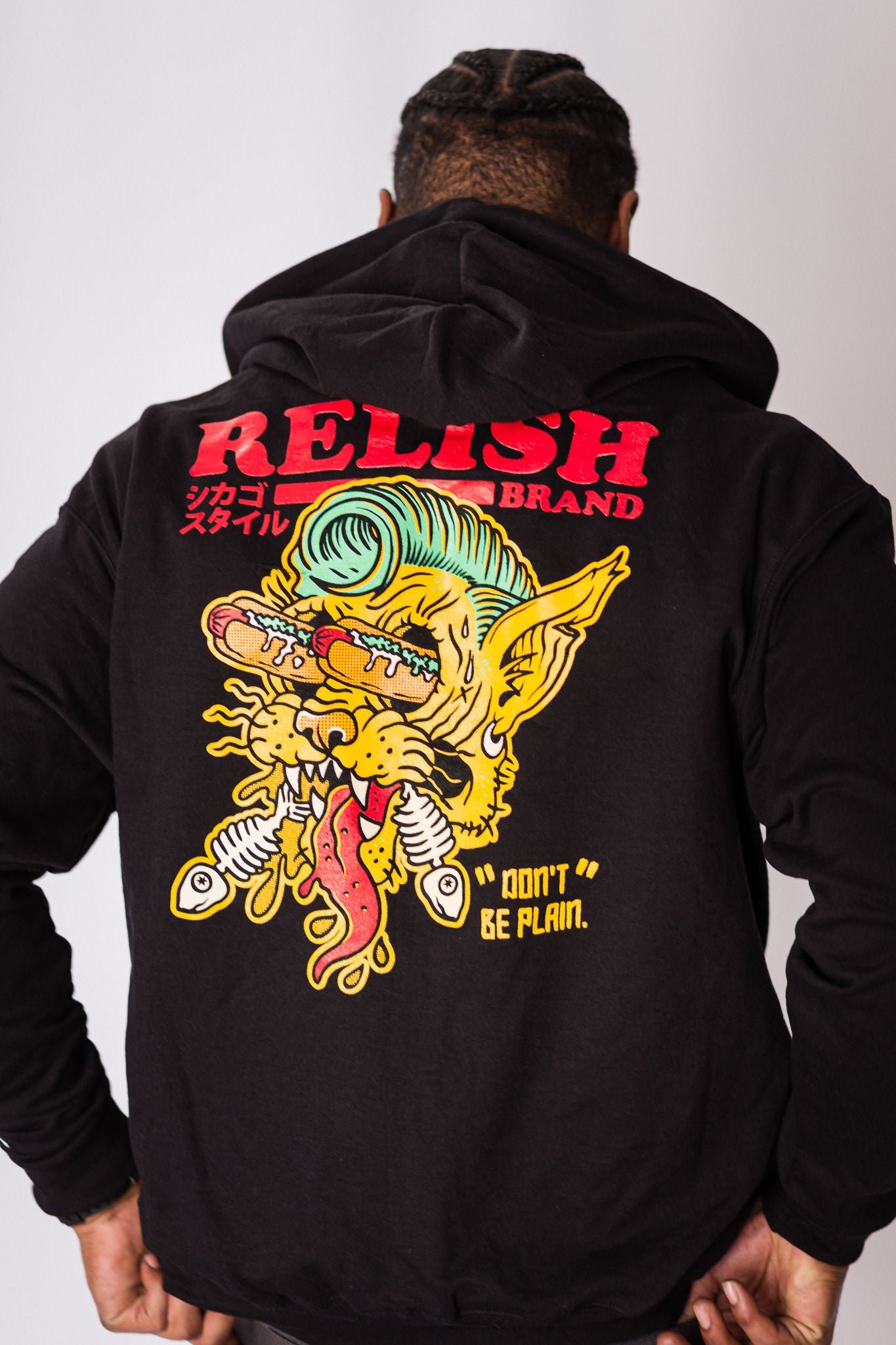 hot dog cat don't be plain. heavyweight hoodie hot dog cat don't be plain. heavyweight hoodie